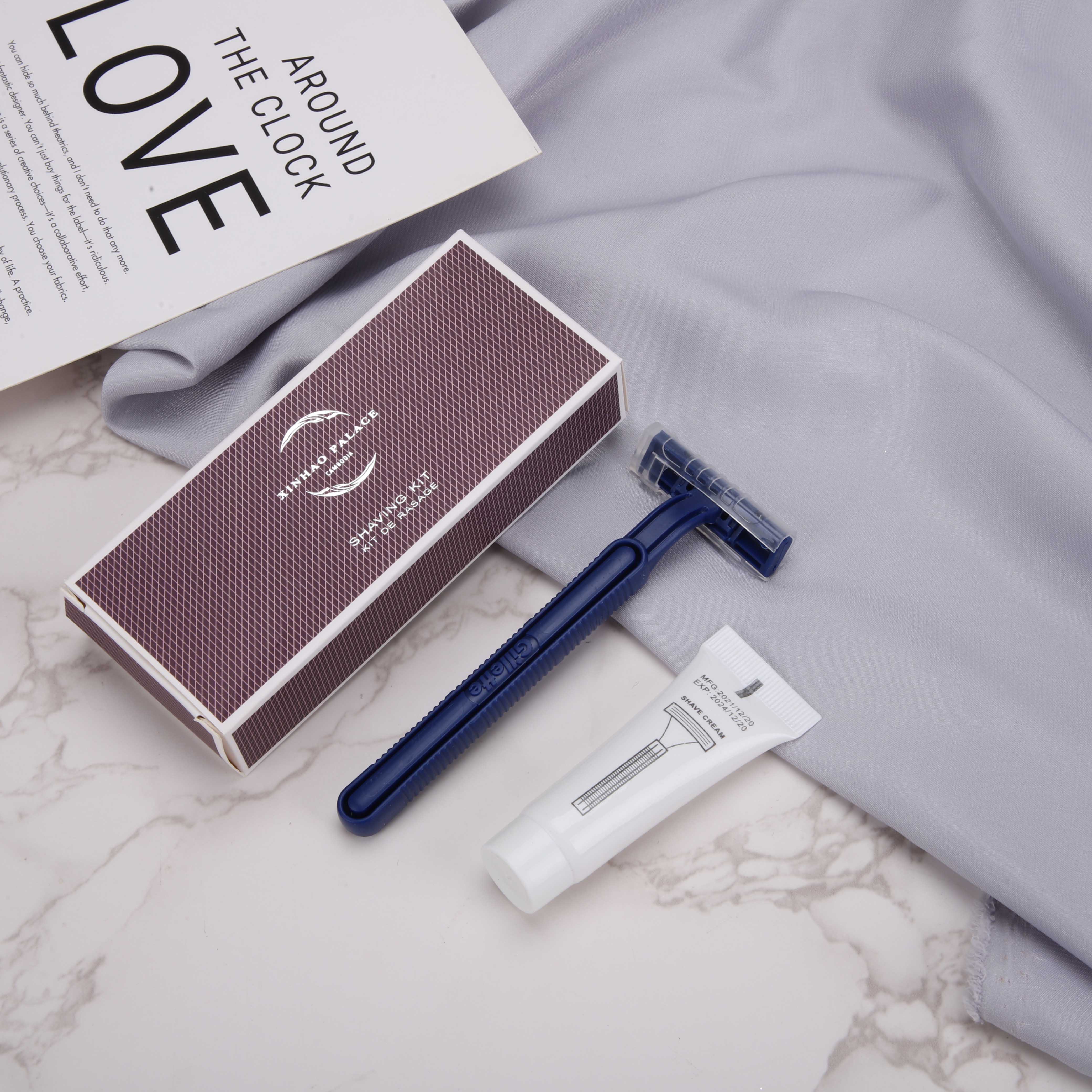 Hotel Amenity Kit 5 Star Hotel Amenities Set Luxury OEM Logo Style