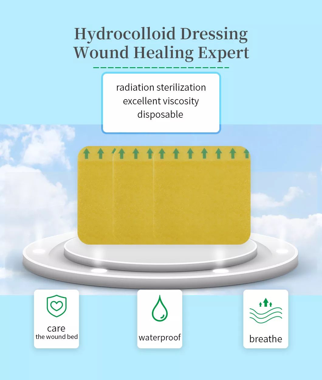 Hydrocolloid Dressing Buy Colostomy Bag, TwoPiece Velcro, Two Pieces